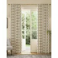 Chamomile Eyelet Blackout Curtains - Cream Mix, Cotton alternate view