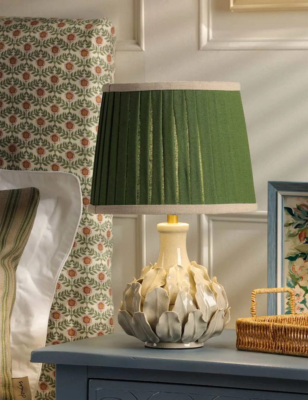 Chatsworth Ceramic Table Lamp - Green Mix product