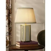 Joules Helmingham Table Lamp - Antique Brass, Metal & Fabric alternate view