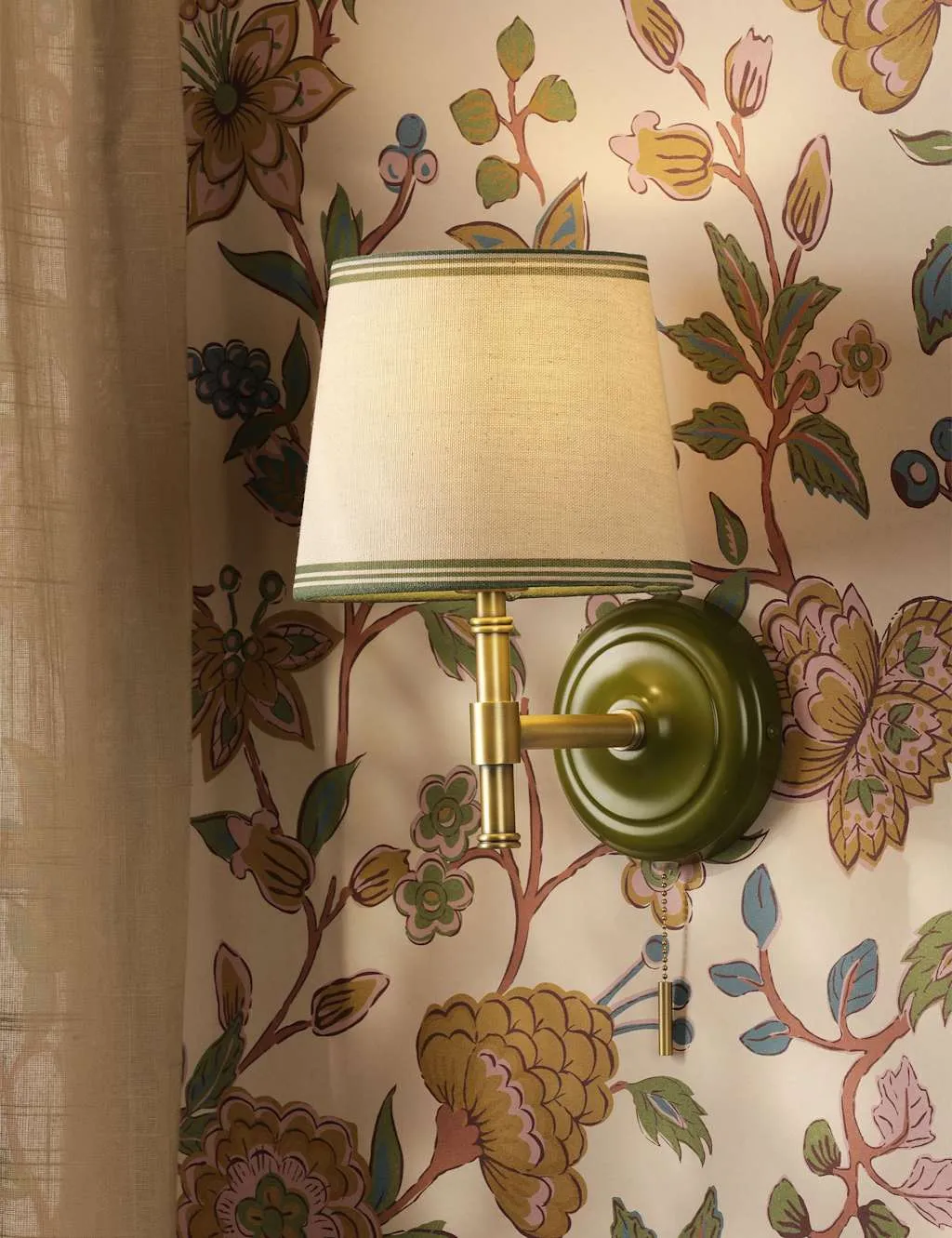 Upton Metal Wall Light - Antique Brass product