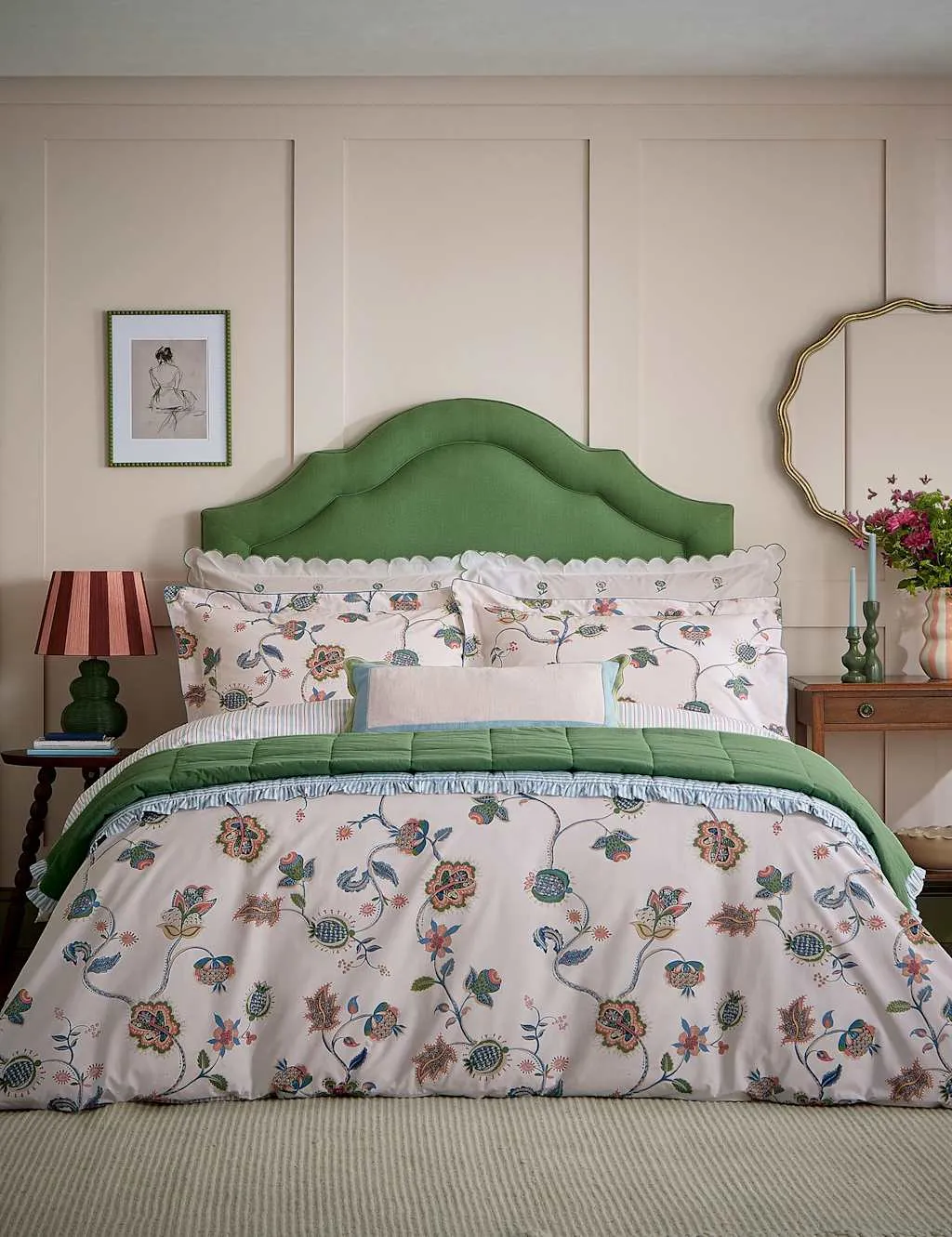 Tree of Life Pure Cotton Bedding Set - Multi product