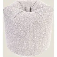 Bouclé Beanbag - Cream alternate view
