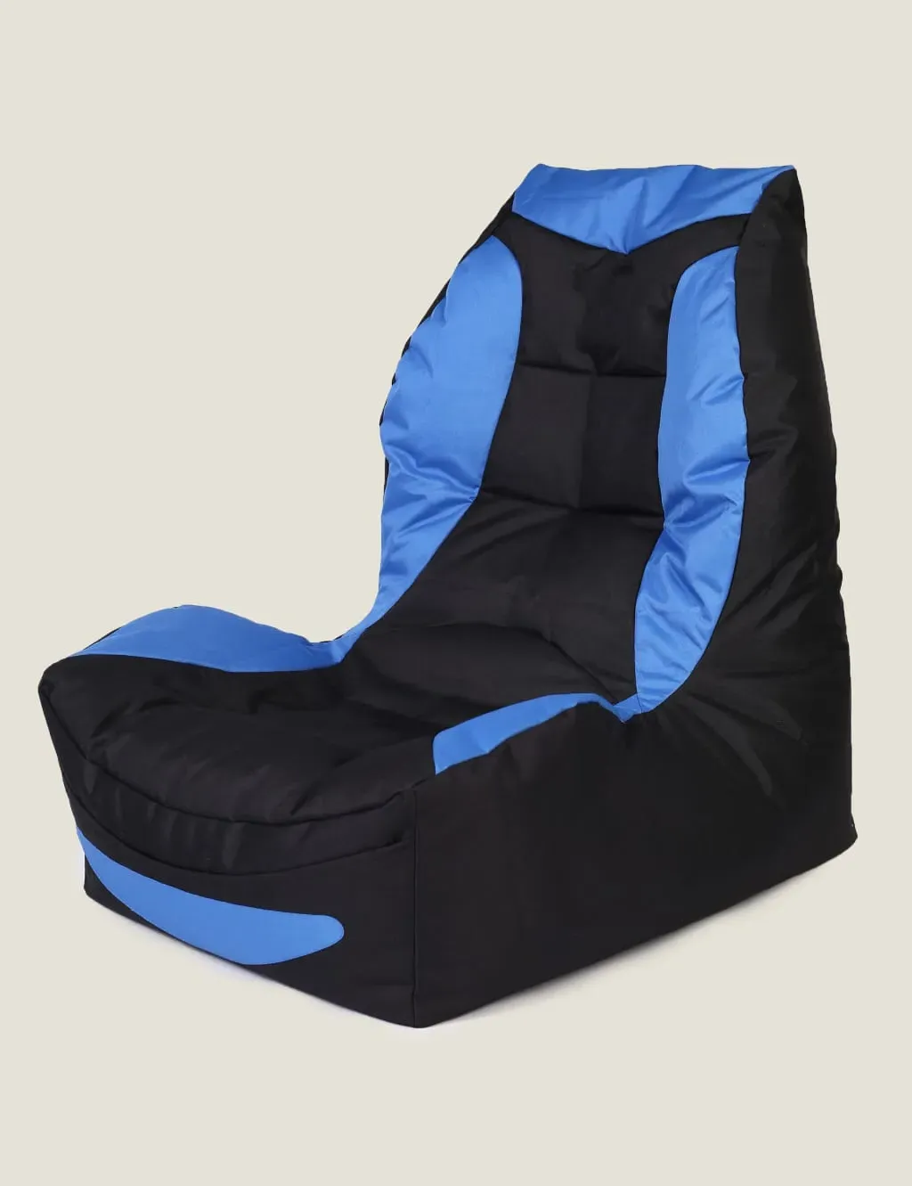 Colour Block Gaming Beanbag - Blue/Black product
