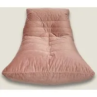 Extra-Large Beanbag Chair - Pink, Velvet alternate view