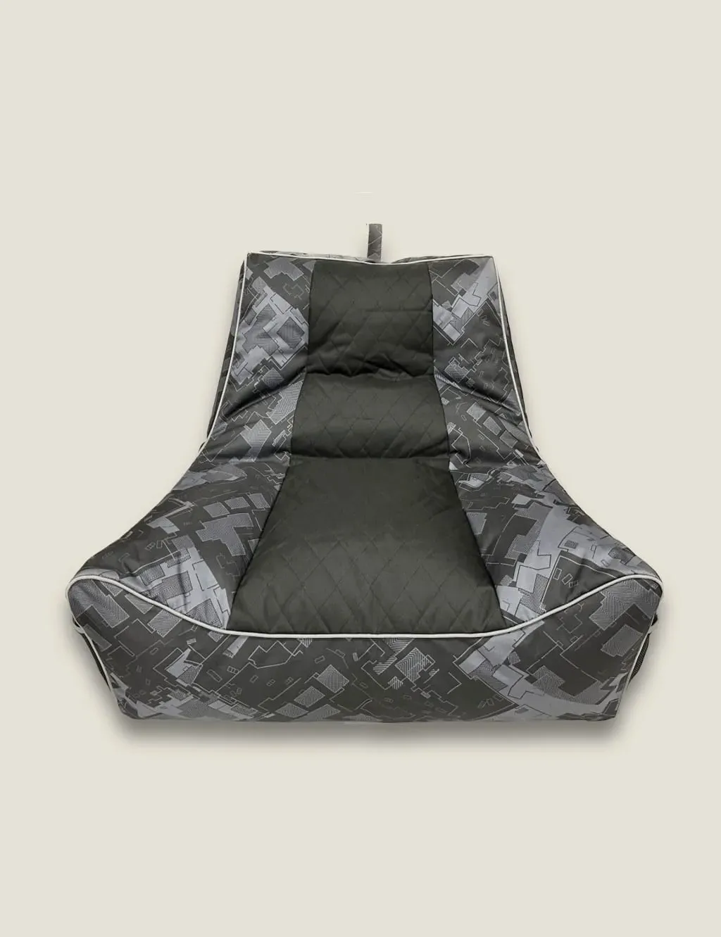 Kaikoo Gaming Beanbag Chair with Side Pocket - Black Mix product