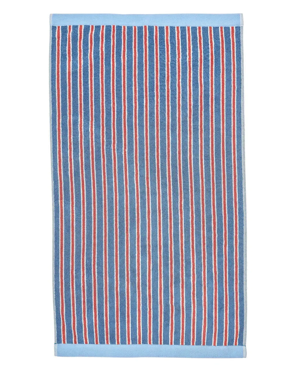 Causeway Stripe Towel - Blue Mix, Pure Cotton product
