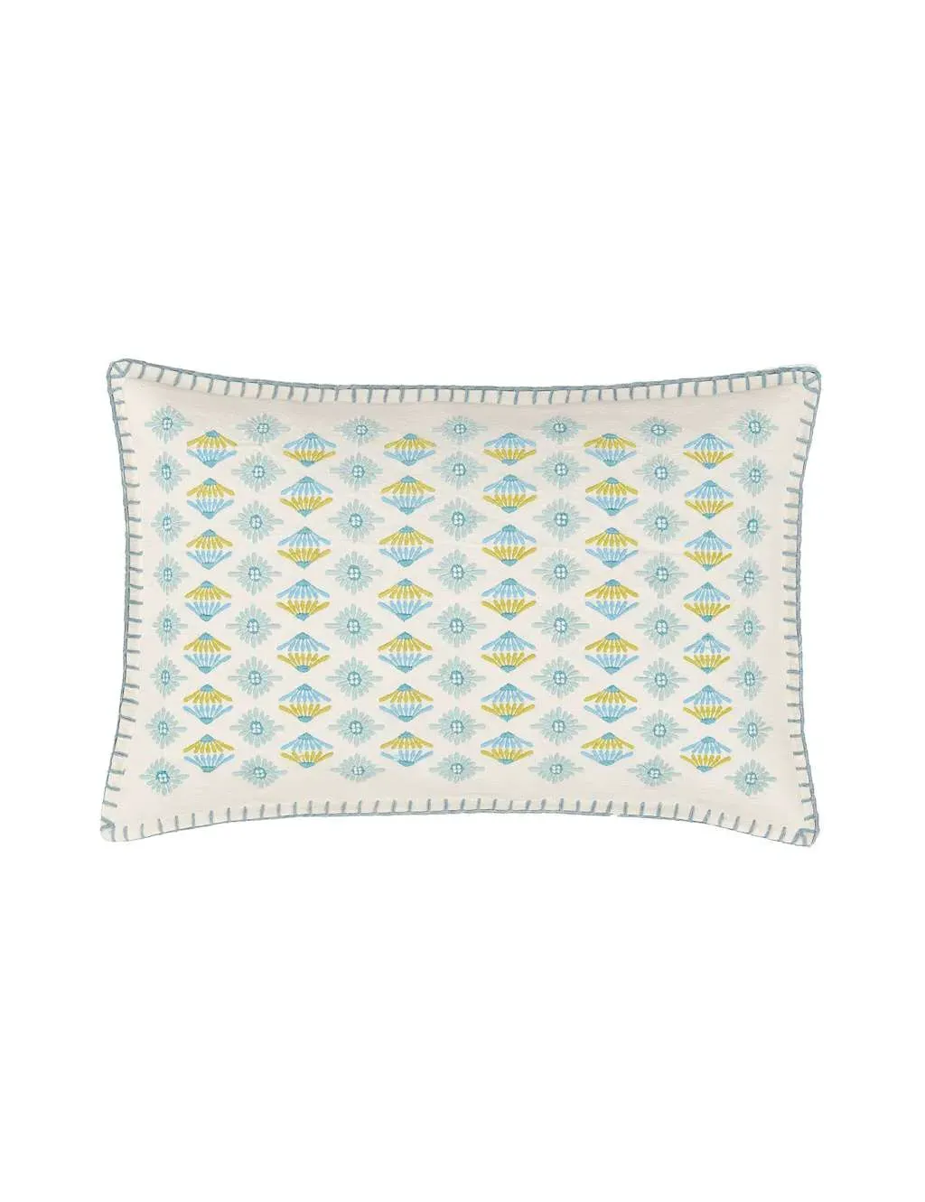 Orchard Scatter Cushion Embroidered - Green Mix product