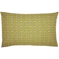 Raven Stripe 2 Pack Pillowcases - Yellow Mix, Cotton alternate view