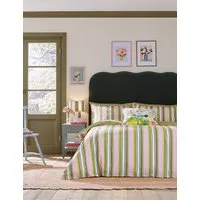 Raven Stripe Bedding Set - Multi, Pure Cotton alternate view