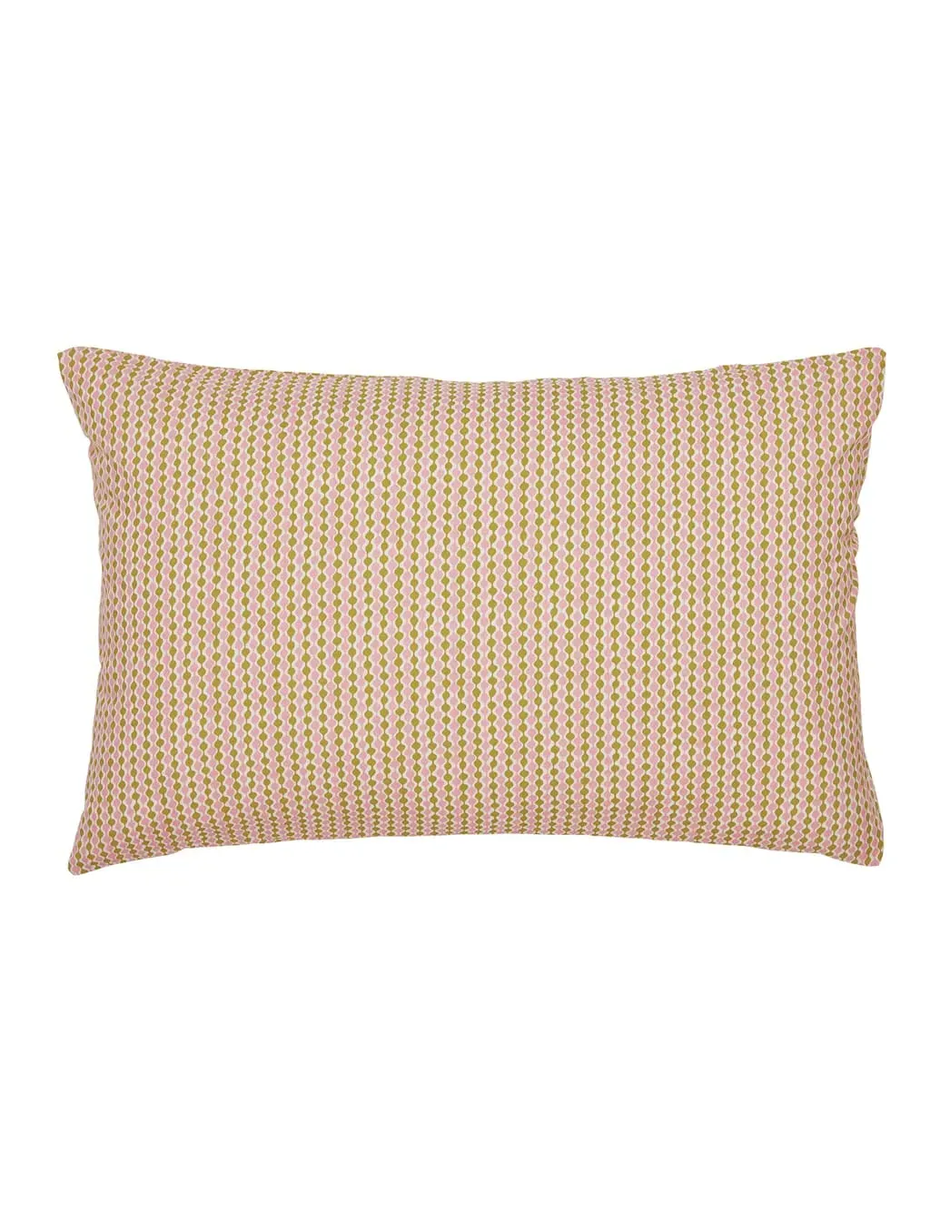 Standard Pillowcase Pair Geometric Pattern - Pink Mix, Cotton product
