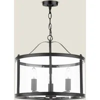 Harrington 3-Light Pendant - Black, Metal alternate view