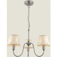 Westbourne 3-Light Pendant Light - Silver Grey alternate view
