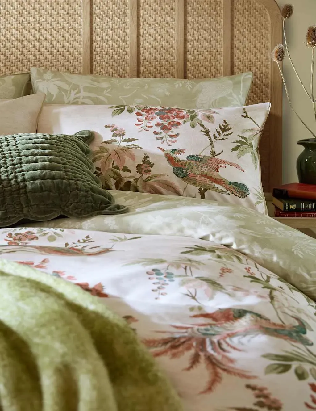 Attleton Pure Cotton Pillowcases 2 Pack - Green Mix product