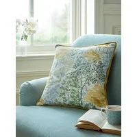 Bernwood Piped Cushion - Yellow Mix, Pure Cotton alternate view