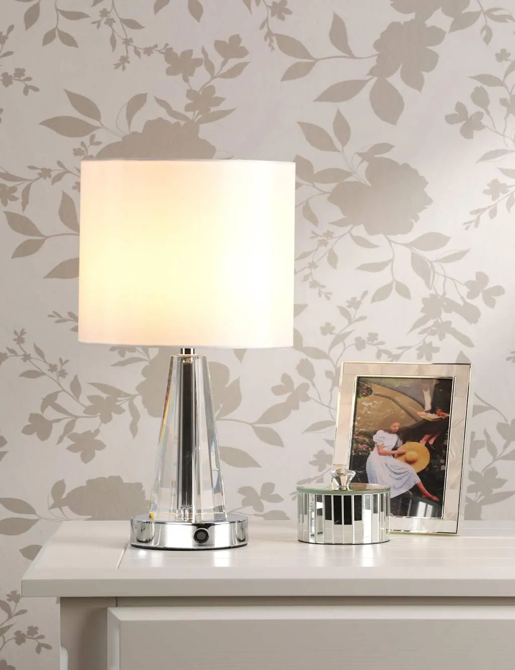 Blake Rechargeable Table Lamp - Silver product