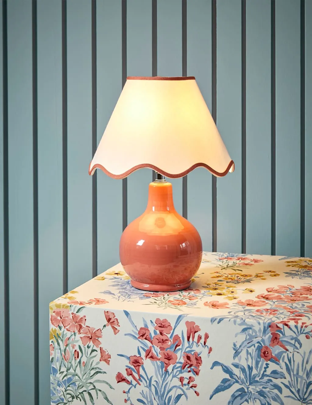 Bramhope Table Lamp - Brown, Ceramic product
