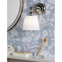 Callaghan Wall Light - Silver, Nickel alternate view