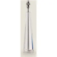 Blake Glass Table Lamp Base - Silver alternate view