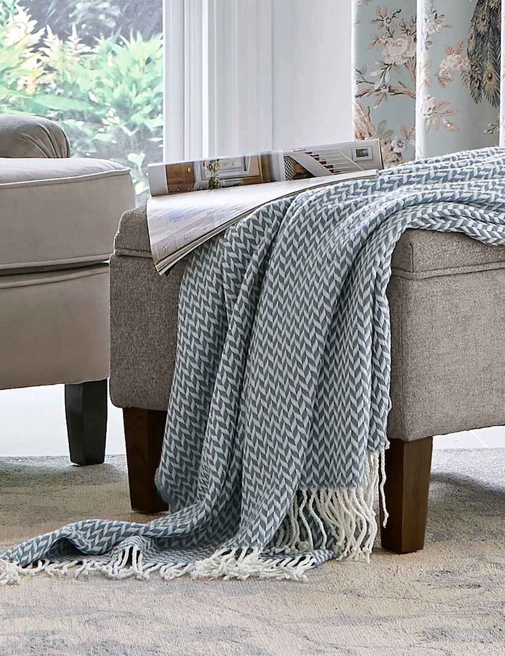 Arya Throw - Blue Mix product