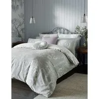 Josette Floral Bedding Set - Grey Mix, Cotton alternate view