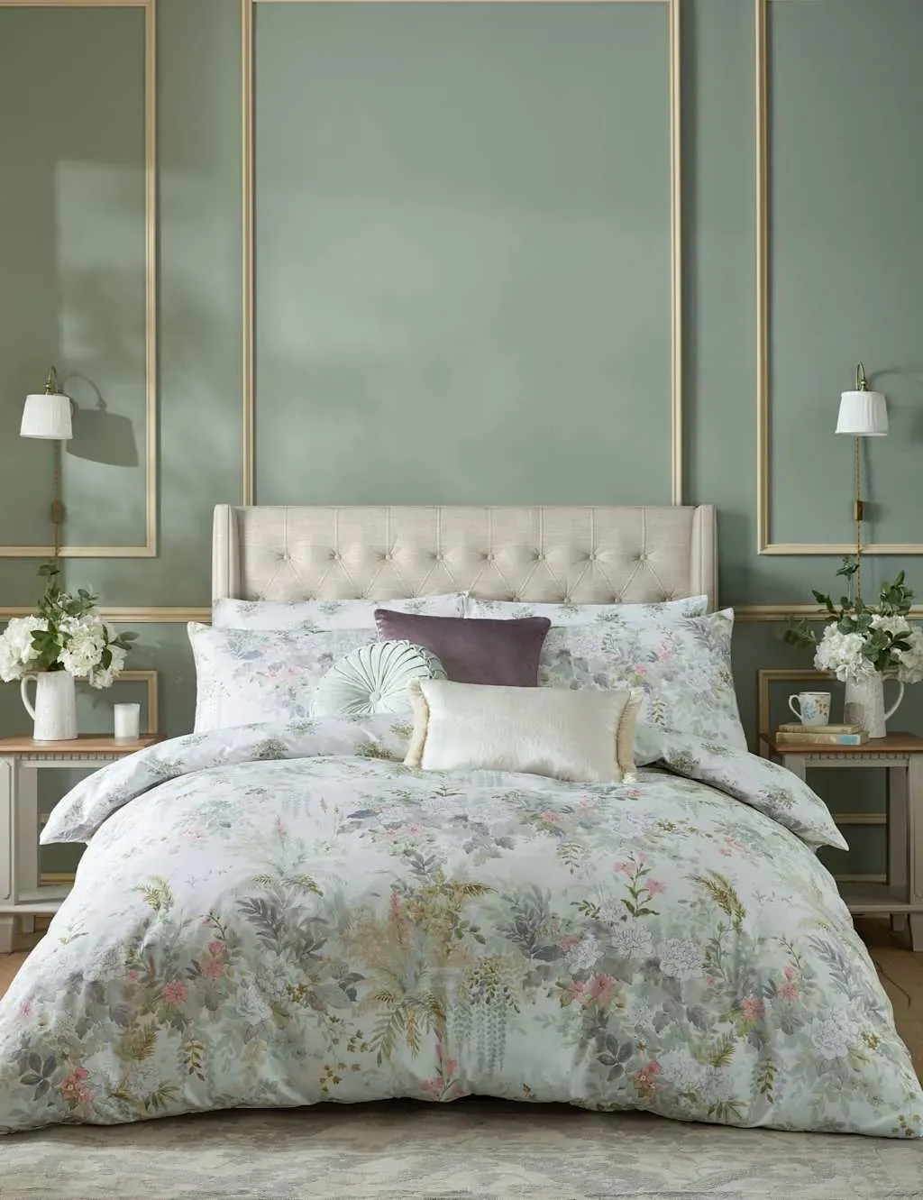 Linlithgow Floral Bedding Set - Multi, Pure Cotton product