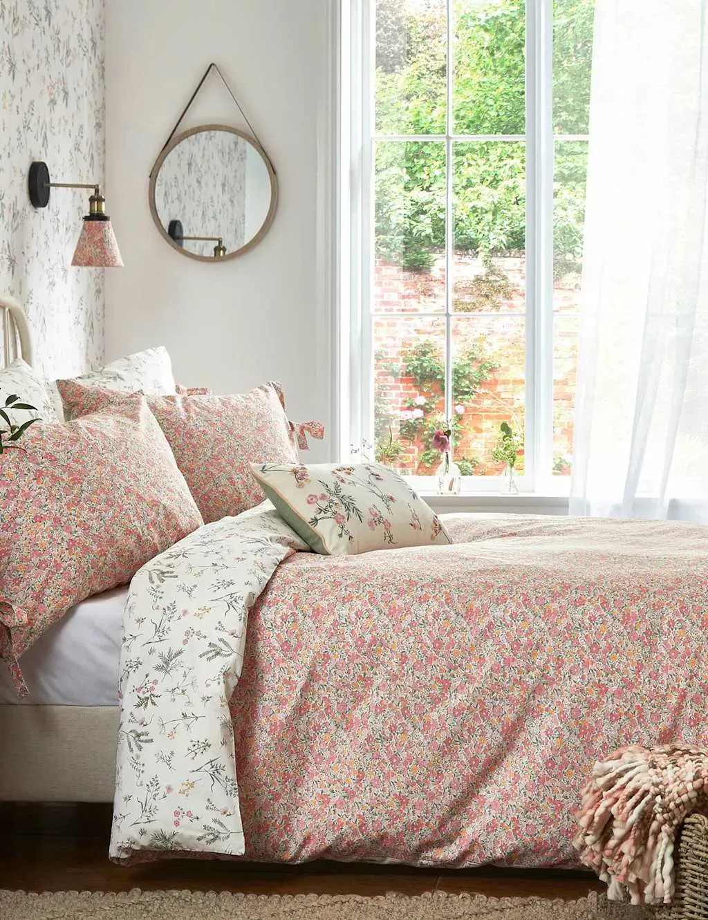 Loveston Floral Bedding Set - Pink Mix, Pure Cotton product