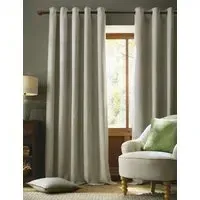 Milbourne Herringbone Eyelet Curtains - Grey Mix alternate view