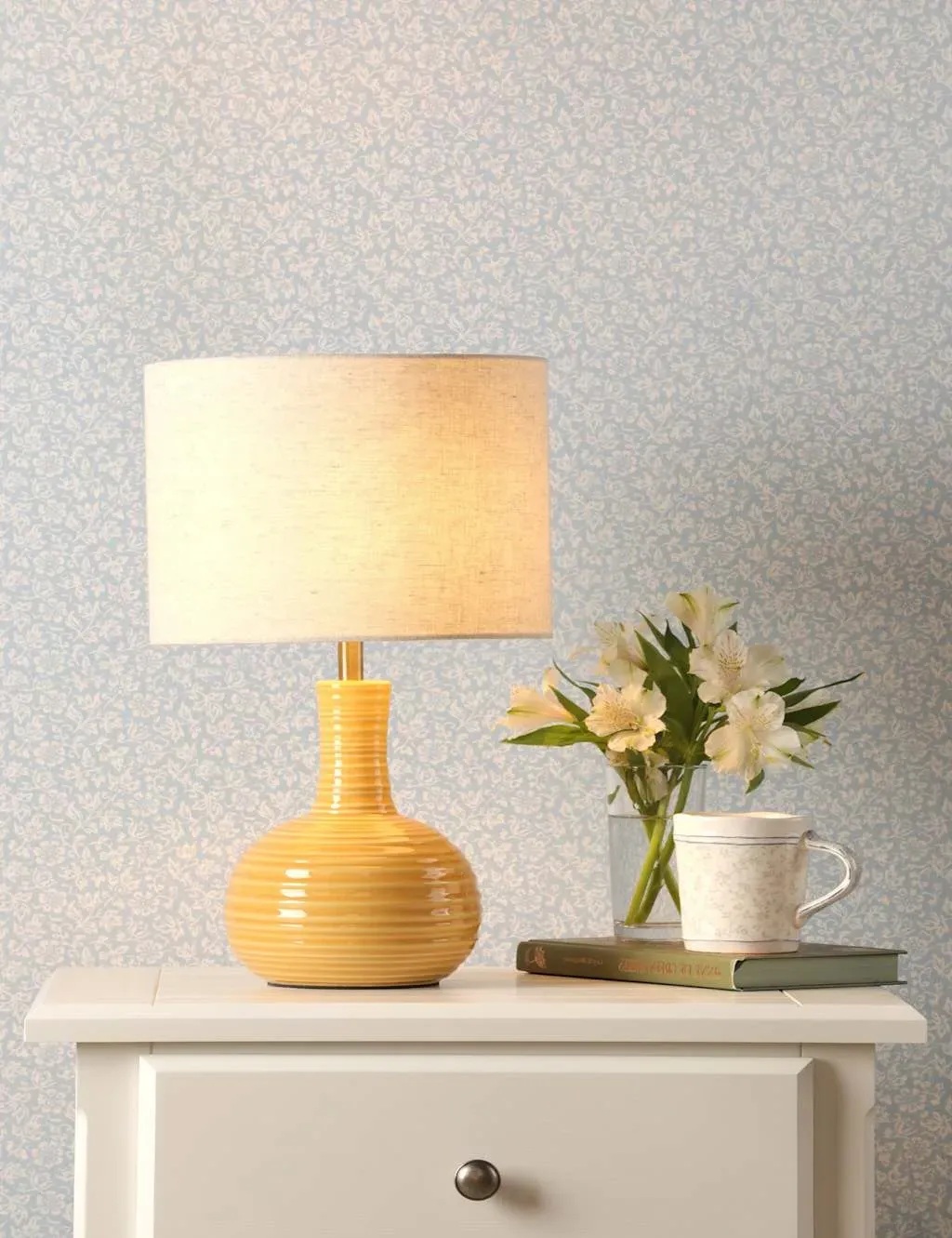 Padley Ceramic Table Lamp - Antique Brass product