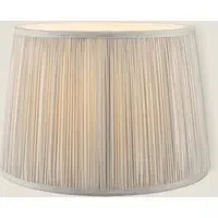 Hemsley Pleated Lamp Shade - Silver alternate view