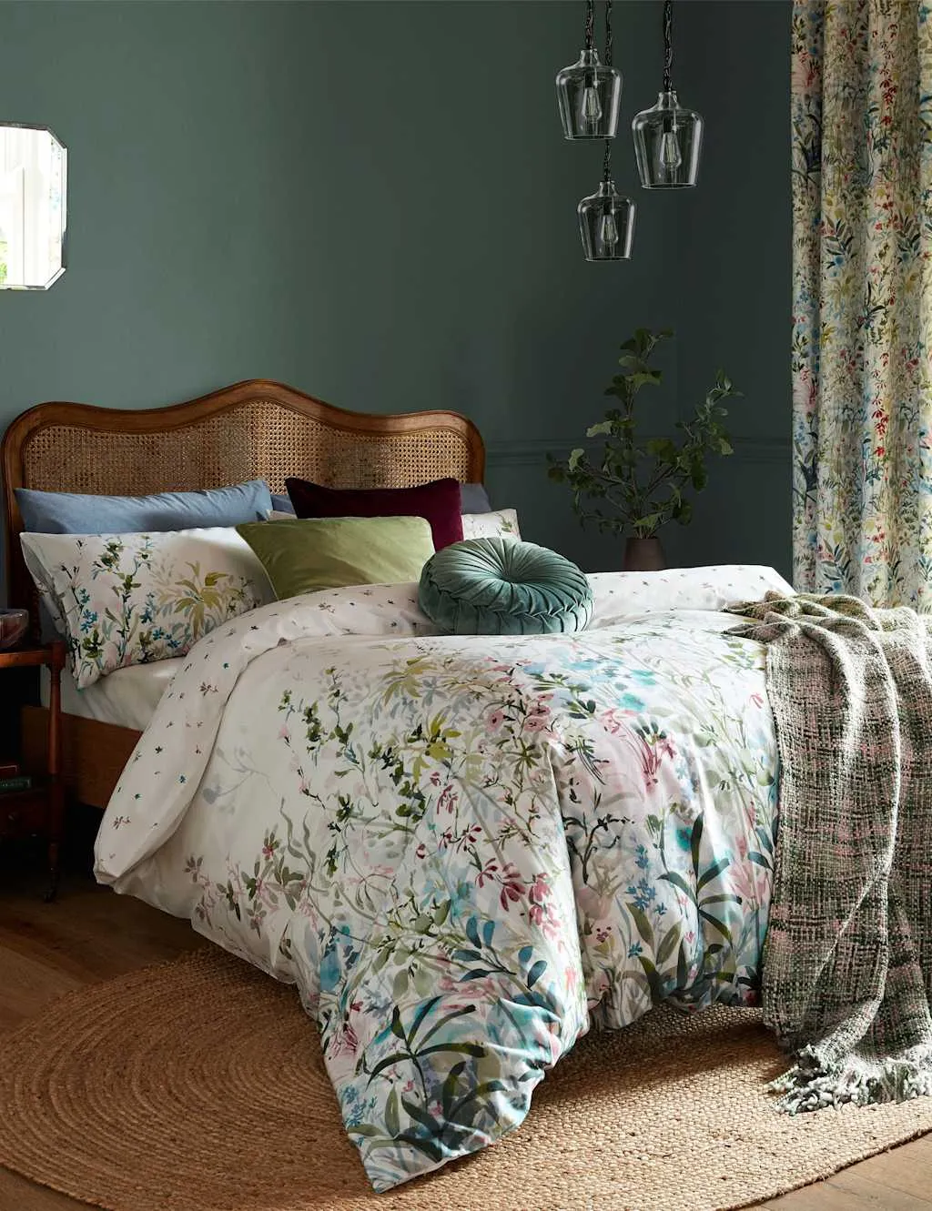Pointon 2 Pack Pillowcases Reversible - Multi, Cotton Sateen product