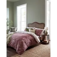Pussy Willow Cotton Sateen Bedding Set - Purple Mix alternate view