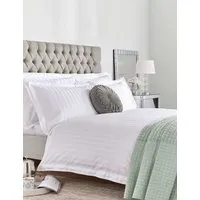 Shalford Bedding Set - White, Cotton Sateen alternate view