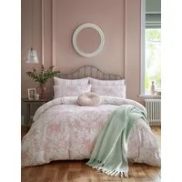 Tuileries Reversible Bedding Set - Light Pink Mix, Cotton alternate view
