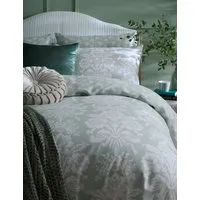 Tatton 2 Pack Cotton Sateen Pillowcases - Light Green alternate view