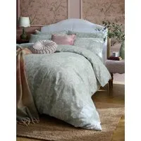 Tatton Bedding Set - Light Green, Cotton Sateen alternate view