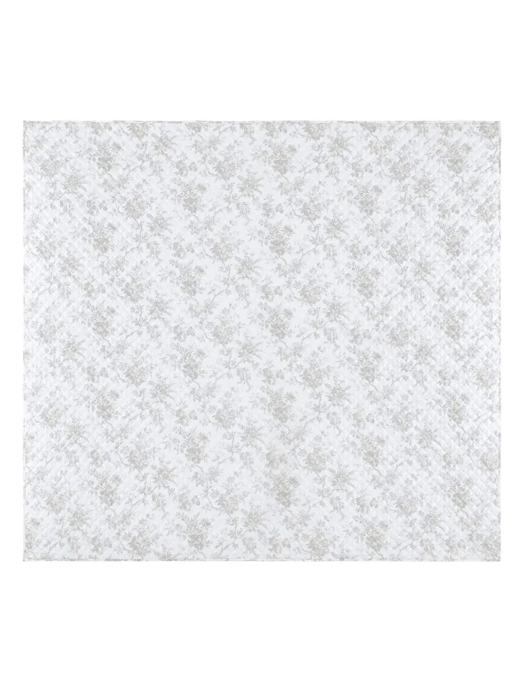 Walled Garden Pure Cotton Bedspread - Light Grey product
