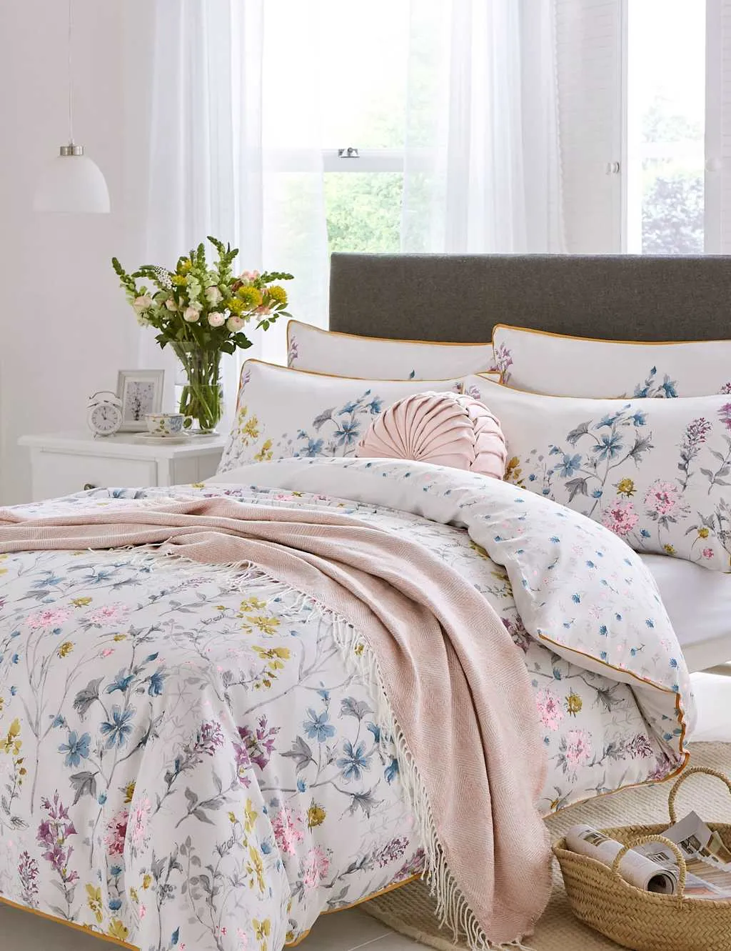 Wild Meadow 2 Pack Pillowcases - Multi, Cotton Sateen product