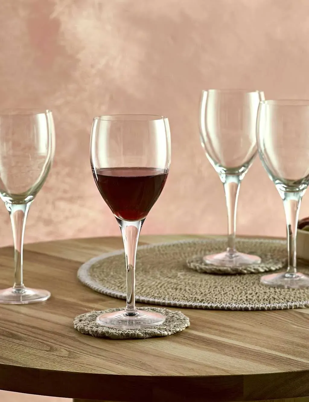 Michelangelo Set of 4 Wine Glasses - Clear Glass product