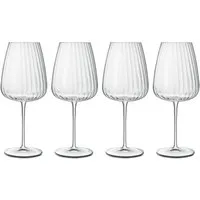 Luigi Bormioli Optica Set of 4 Red Wine Glasses alternate view