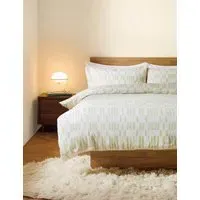 Avery Geo Bedding Set - Green, Cotton alternate view