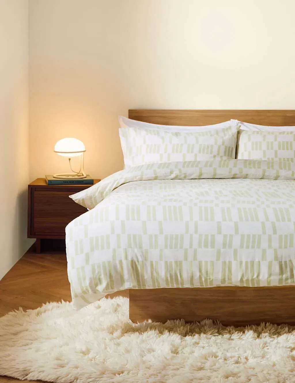 Avery Geo Bedding Set - Green, Cotton product