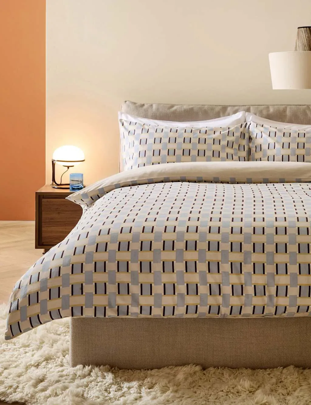 Finnur Bedding Set - Blue, Pure Cotton product