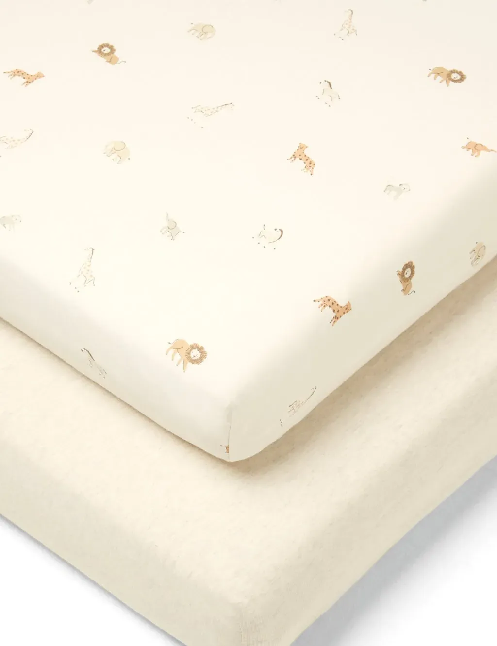 Born to be Wild 2 Pack Cotbed Fitted Sheets - Multi product