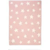 Star Chenille Throw - Pink alternate view