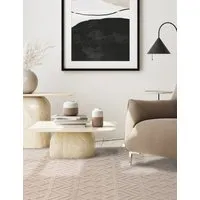 Asra Pure Wool Rug - Ivory alternate view