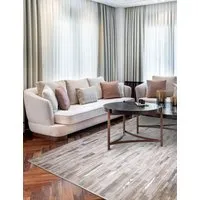 Aurora Rectangular Area Rug - Gold Mix, Acrylic alternate view