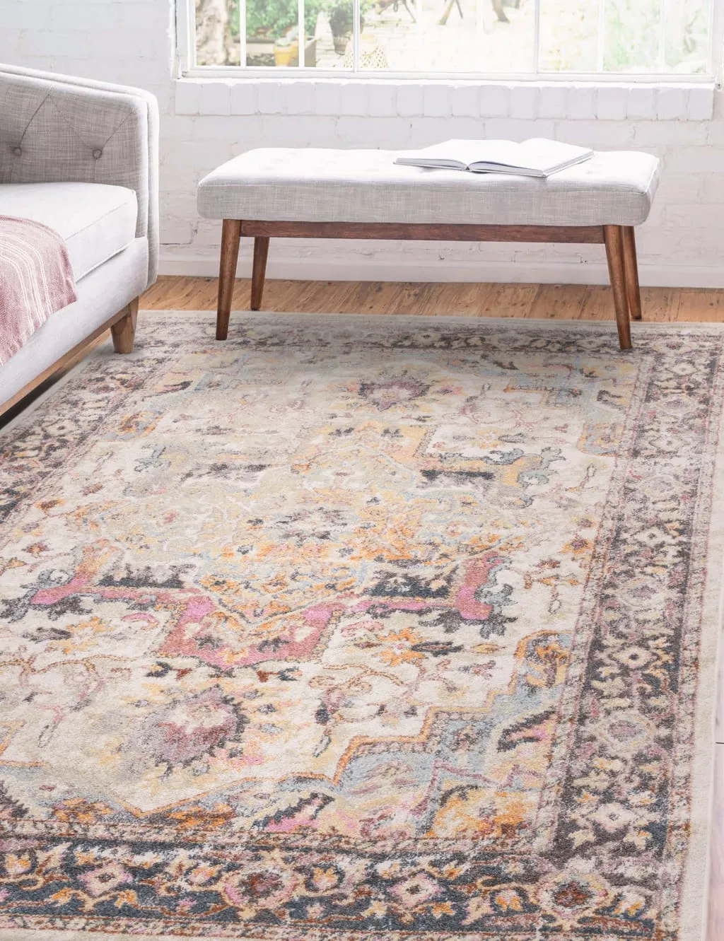 Flores Kira Rectangular Rug - Multi product