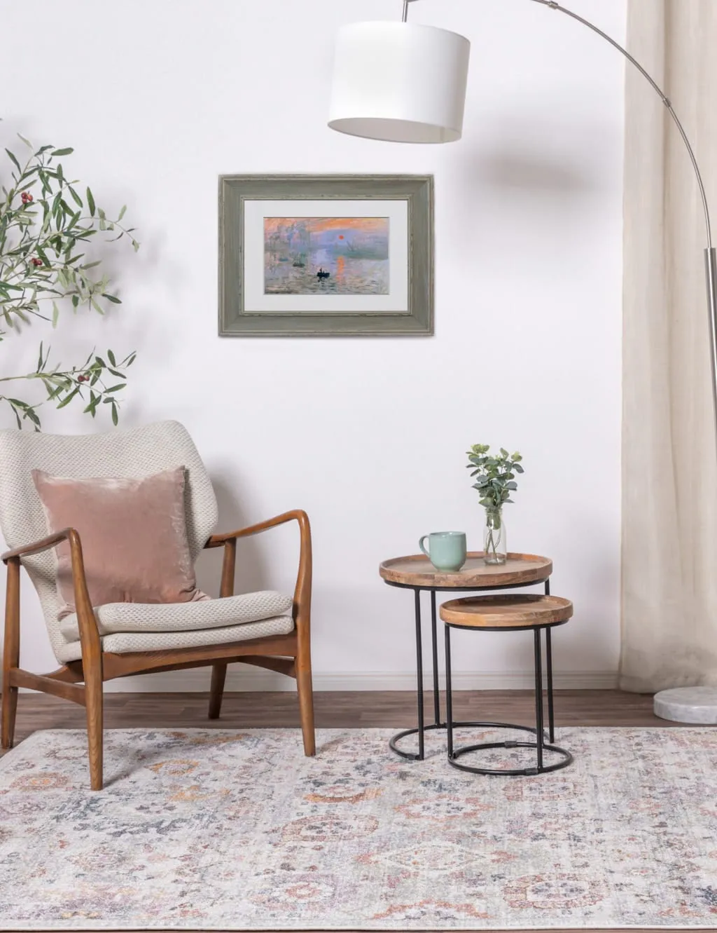 Flores Rectangular Rug - Multi, Acrylic product