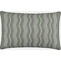 Ariane Linen Blend Cushion - Grey Mix alternate view