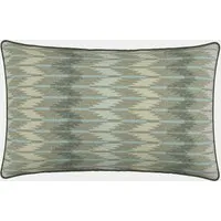 Alessie Cushion - Green Mix, Pure Cotton alternate view